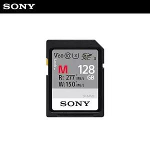 소니 공식대리점 메모리 SF-M128/T2 (SDXC UHS-Ⅱ 128GB 읽기 277mb/s 쓰기 150mb/s 4K SD 메모리카드)