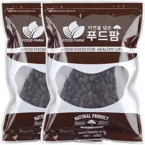 푸드팜 건포도 캘리포니아건포도 2kg(1kg+1kg)