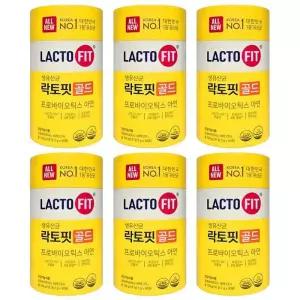 종근당건강 락토핏 생유산균 골드 2g50포6통 HIS