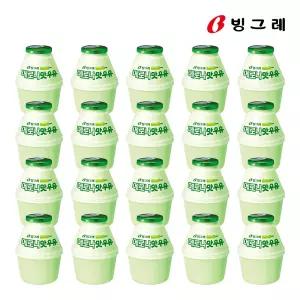빙그레 메로나맛우유 240ml 20개 메론맛 멜론맛 단지우유 뚱바 아이들간식 어린이간식 교회 행사 대용량