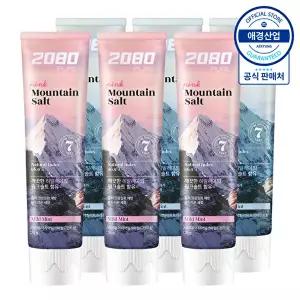 [애경]2080 퓨어 솔트 치약 150g x6개