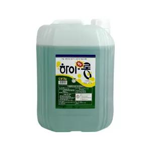 친환경주방세제 하이롱 17kg 하이롱말통 푸른들 대용량주방세제 설겆이 과일 야채 세척 퐁퐁