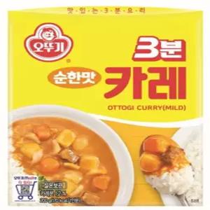 오뚜기 3분 카레 순한맛 200g 24개
