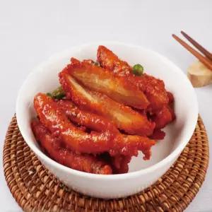 미스터찬 엘케이 더덕무침 4kg 대용량 국내제조 양념더덕