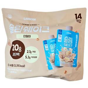 랩노쉬 슬림쉐이크 인절미 45g x 14포