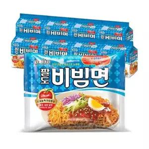 [팔도][T] 팔도 비빔면 40개입 (5개입번들 x 8개) / 봉지라면