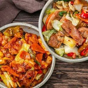 춘천 닭갈비 2종 세트(간장+양념)/총 2kg/국내산닭