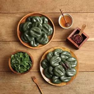 굳지않는 해풍쑥개떡 1kg / 해풍앙금쑥개떡 1kg