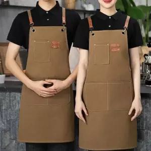 앞치마 바리스타 공방 주방 카페 원피스앞치마 업소용 롱 주방용 (WFG3J55)