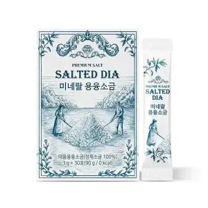 솔티드다이아 미네랄 용융소금 3g, 30입, 1개