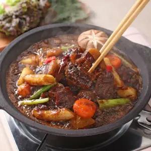 [신세계라이브쇼핑]I[무보까]한돈 순살 돼지갈비찜 500g x 4팩