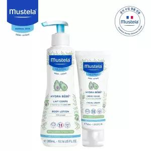 무스텔라 이드라베베 보습 세트 (바디로션 300ml + 폐이셜 크림 40ml)