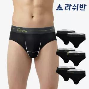 [라쉬반 프리미엄] H분리 나무소재 셀루켓 골드라인 브리프 6종