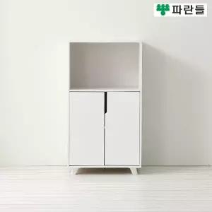 [착불배송] 파란들가구 양문 600 높은 도어수납장 다용도수납장 장식장