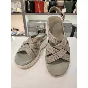 [에스콰이아][에스콰이아] 여성 경량 스트랩 샌들 4CM(EQDMSD886GY) (P003688497)