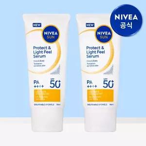 [니베아] 선 프로텍트 앤 라이트 필 퍼펙트 선 세럼 SPF50+ PA+++ 90ml 2개