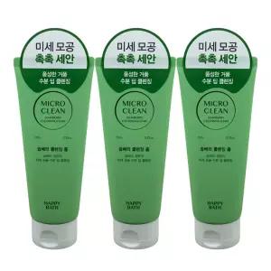 해피바스 솝베리 클렌징폼 150g 3개