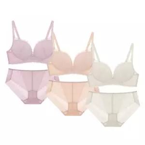 원더브라 로맨틱 레이스 노와이어 브라팬티 3SET 3271584 411064