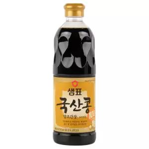 샘표 국산콩 양조간장 프리미엄 860ml 3개