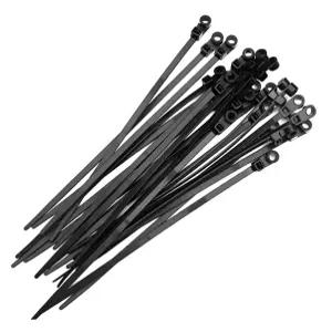벽 고정 나사리무버 선정리 투인원 새들케이블타이 나사고정구멍 타이 100pcs 나사구멍메꿈 케이블타이 나
