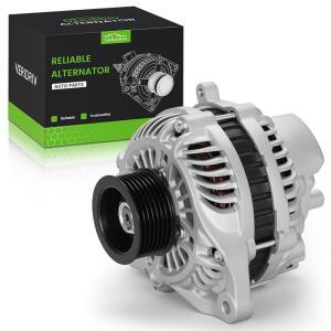 11176n 80a 12v alternator replacement for lra3157, a002tc1391 1.8l 2006-2011 pulley, 11176, civic, 31100rnaa012m2, l4 7-groove 31100rnaa01rm, replaces ahga67, honda sb347, 31100rnaa01,