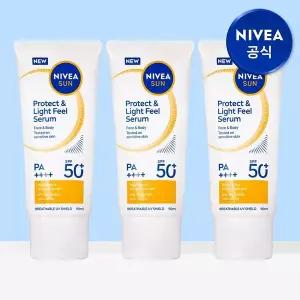 [니베아] 선 프로텍트 앤 라이트 필 퍼펙트 선 세럼 SPF50+ PA+++ 90ml 3개