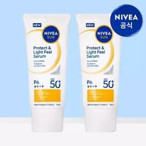 [니베아] 선 프로텍트 앤 라이트 필 퍼펙트 선 세럼 SPF50+ PA+++ 90ml 2...