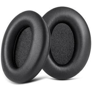 [미국배송] 소니 WH-1000XM3(WH1000XM3) 노이즈 캔슬링 헤드폰용 이어 쿠션 차단 메모리 폼이 장착된 패드(블랙)