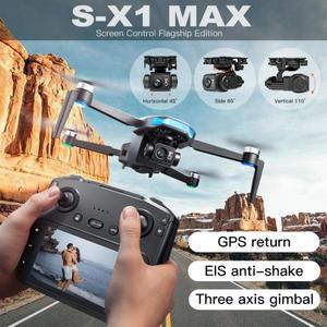 샤오미 GPS S-X1 드론 3축 짐벌 8K 프로페셔널 HD 카메라 WIFI 5G 브러시리스 FPV 장애물 회피 쿼드콥터 드