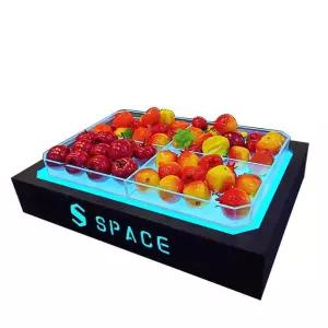led 안주 접시 술집 노래방 클럽 과일 디저트 접시