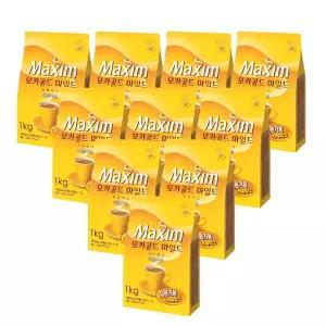 맥심 모카골드 마일드 커피믹스 자판기용 1kg x 10개입