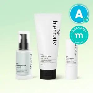어네이브 아기 보습 수분장벽 트리플 시카 진정 루틴 세럼 50ml + 크림 120ml + 스틱밤 10g)