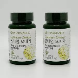 뉴스킨 옵티멈 오메가 60정 X 2개 EPA+DHA 비타민E