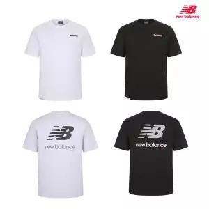 [뉴발란스] UNI 남녀 에센셜 등판 빅로고 반팔티 NBNEGCO202-3종1택