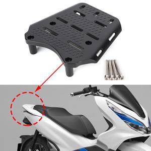 오토바이 슬라이드 짐대 PCX 125 150 2014 2019 합금 수화물 CNC 홀더 후면 알루미늄 선반