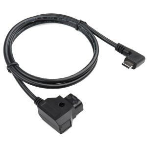 모니터전원선 LANO DTAP TO TYPEC 케이블 배터리 충전 USB 걸이 라인 배터리용 와이어 C V 출력 걸게 거치대