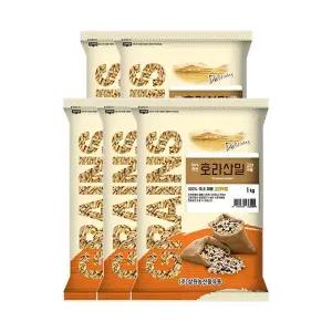 [NS홈쇼핑]국산 호라산밀 5kg(1kg/5개) 고대곡물 햅쌀[35761659]