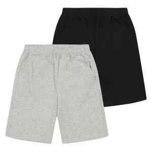 에꼴리에 5부 스트레이트 바지 25B0201-BK/GY
