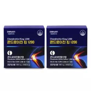 대원제약 콘드로이친 킹 1200 900mg x 60정 X 2박스 I