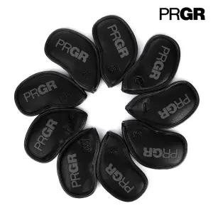 PRGR 아이언커버 블랙 [9PCS] 프로기아 자석커버세트 4-S