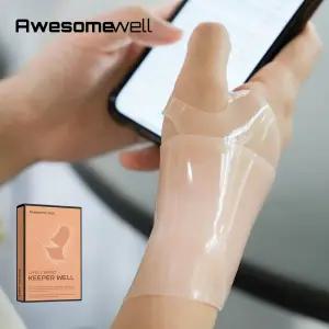 어썸웰 손목키퍼 실리콘 손목보호대 아대 통증 손목 테이핑 스트랩