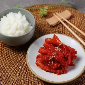 학교 더덕구이 더덕 해담찬 더덕무침 국내산 생더덕무침 1kg 수앤서23