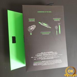 레이저 해머헤드 프로 V2 인이어 게이밍 3.5mm 유선 마이크 포함 스테레오 음악 스포츠