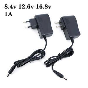 AC에서 DC 8.4v 12.6v 16.8v 1A 1000mA 5.5x2.5mm 어댑터 전원 공급 장치 충전기 드릴 드라이버 스크류 배