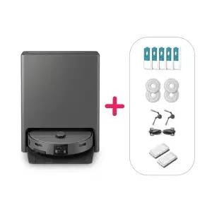 [삼성]전자 AI 스팀 울트라+먼지봉투+다회용포+브러시 키트+모터필터 VR90F01AAH98A