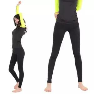 여성휘트복 기본 무지 긴바지 요가 레깅스 레쉬가드 겸용 9부