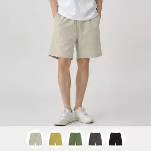 남성 타슬란 바스락 경량 밴딩 쇼츠 M25SP202