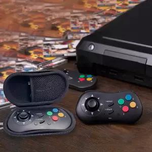 EVA 하드 캐링 케이스 8Bitdo NEOGEO8Bitdo M30 무선 컨트롤러용 긁힘 방지 보호 여행용 케이스 지퍼 캐링
