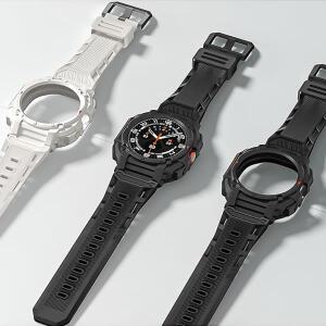 삼성 시계 용 케이스 + 스트랩 Ultra Armor 삼성 Galaxy Watch Ultra 2025/Ultra 47mm 케이스 밴드 용 올인
