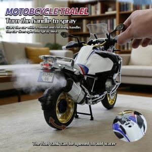 합금 금속 다이캐스트 모델 오토바이 스프레이 1:6 BMW R1250 GS ADV 고급 시뮬레이션 홈 트렌디 장식품 컬